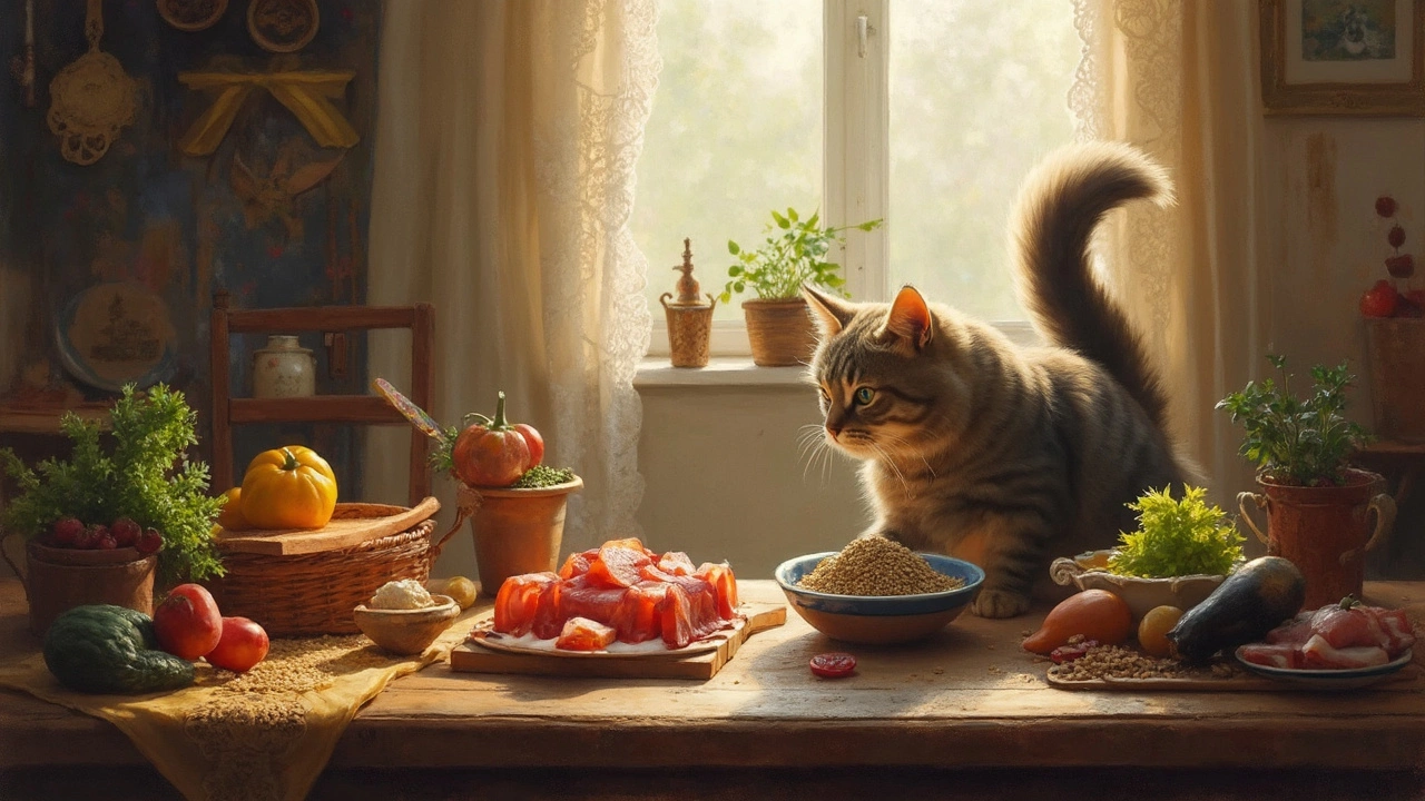 Что можно кушать котам, кроме корма?