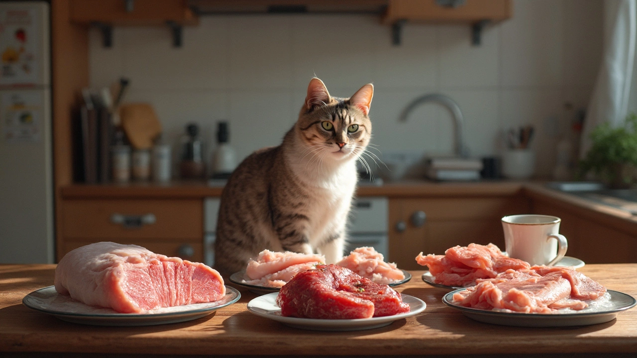 Самое полезное мясо для кормления кошки: ветеринарные советы и мифы