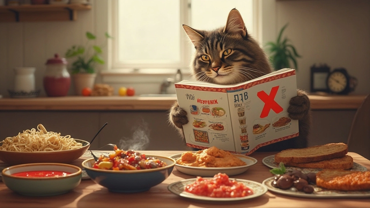 Опасные продукты для кошек: что нельзя давать питомцу