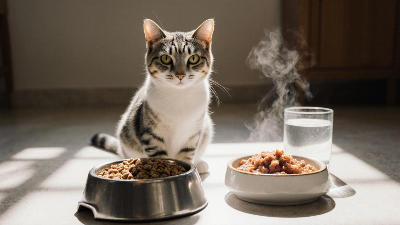 Что лучше для кошки: сухой или влажный корм? Полное руководство по выбору