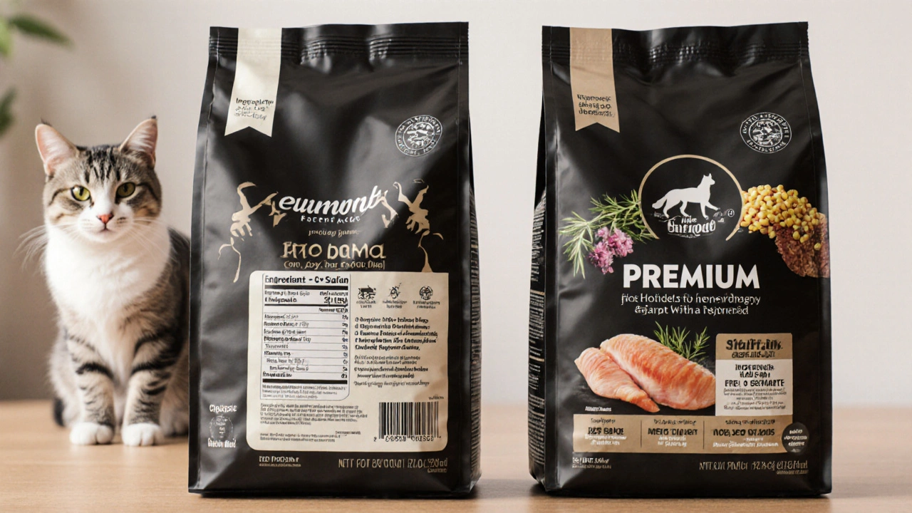 Какие корма входят в премиум класс для кошек: разбор состава и маркировки