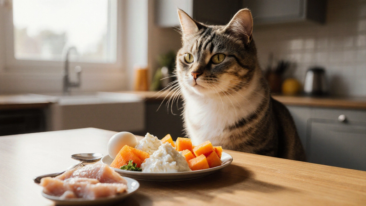Какие продукты из обычного питания безопасны для котов?