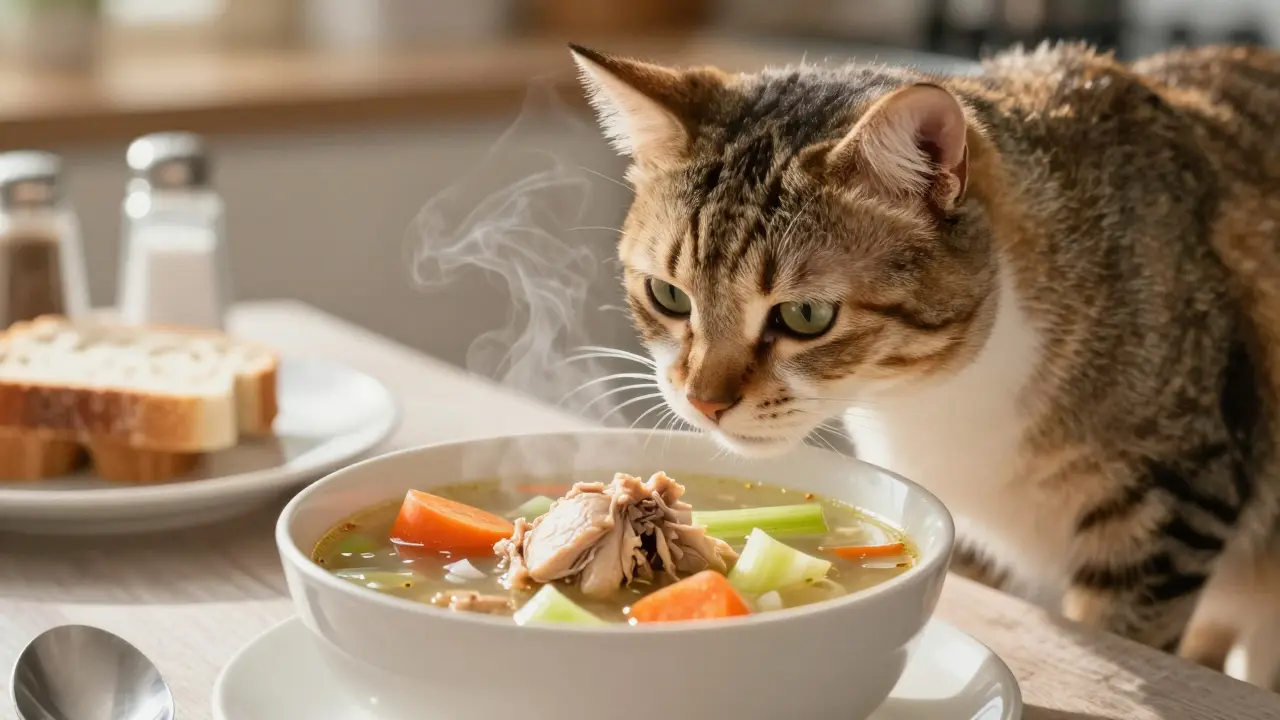 Полезен ли вареный куриный суп для кошек: что говорит ветеринария