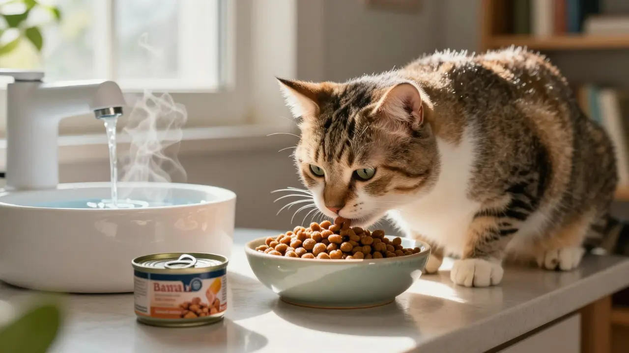 Можно ли кошку всё время кормить сухим кормом?