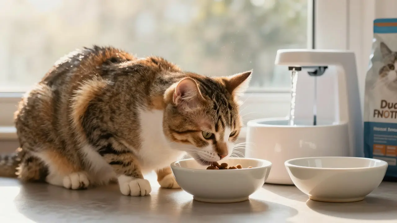 Сколько раз в день можно давать кошке сухой корм: правильная норма и советы