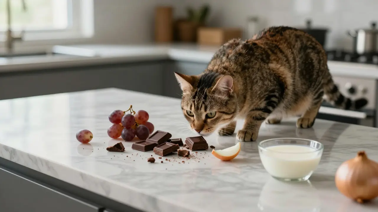 Опасные продукты для кошек: полный список того, что нельзя давать питомцу